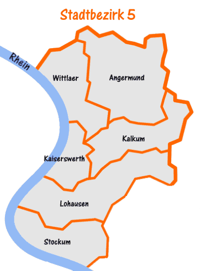 Stadtbezirke Dusseldorf Karte Ubersicht Albersmann Immobilien Sachverstandigenburo Immobilienmakler