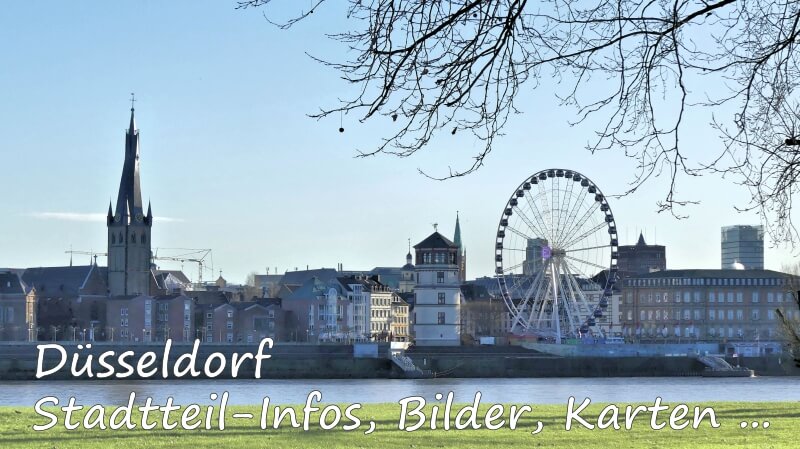 Düsseldorf Karten, Infos, Bilder