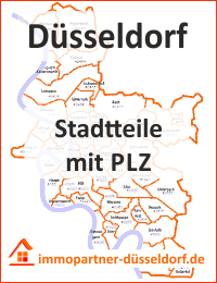 PLZ Karte Düsseldorf